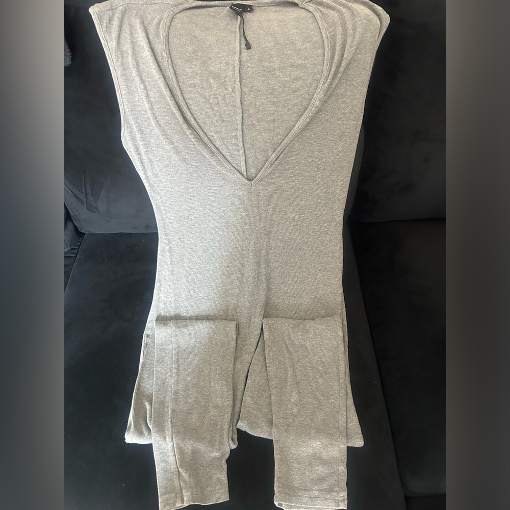 SHEIN Gray Jumpsuit